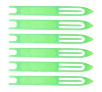 KALLORY 6 Piezas Aguja de Lanzadera de Tejido para Reparar Redes de Pesca, Herramienta de Plástico Resistente y Diseño Extra Ancho para Pesca en Mar y Bricolaje