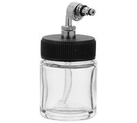 KALLORY Botellas de Aerógrafo Accesorio Rápido y Funcional de Transparente de 22 Recargables Adaptador de Tapa para Pintura Profesional en