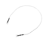 KALLORY Cable de Conexión Tierra para Tocadiscos con Núcleo Plateado de Cable y Forma de Horquilla para Amplificador y Brazo Fonográfico Accesorio Instrumental para Sistemas de Audio