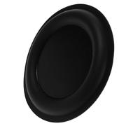 KALLORY Diafragma de Radiador Pasivo de 6.5 Pulgadas para Altavoz y Subwoofer de Vehículo, Membrana de Vibración de Plástico Negro Mejora de Graves y Experiencia de Audio Realista en Cine