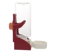 KALLORY Dispensador de Agua para Jaula de Gato y Conejo, Comedero Automático de Agua de Gran Capacidad, Fácil de Usar y Limpiar, Material PP para Mascotas Jóvenes