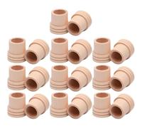 KALLORY Extintor de Madera para Moxibustión de 20 Piezas, Fácil de Operar y Anti Deformación, Compatible Bastones de Moxa de 1.8cm para Terapia de Salud