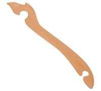 KALLORY Extractor de Horno de Leña de Madera Función Antiquemaduras para Sacar Bandejas en Cocina de Manera Segura y Práctica