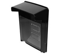 KALLORY Funda para Timbre Exterior de Plástico, Cubierta de Lluvia para Máquina de Asistencia, Protector a Prueba de Salpicaduras y Resistente, Tamaño Extra Grande para Protección