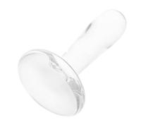 KALLORY Herramienta de Molienda de Pigmentos de Cristal Transparente para Pintura al Óleo y Acuarela, Mortero Manual Tamaño 4 para Artistas y Estudiantes de Arte