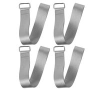 KALLORY Juego de 4 Cintas de Nylon para Levantar Cama Metal, sin Rebabas y Resistentes, Ideales para Mover Muebles y Partes de Cama