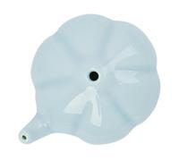 KALLORY Olla de Agua de Cerámica Azul Diseño Creativo para Caligrafía y Pintura, Gotero para Gotas de Agua, Recipiente Adecuado para Amantes Caligrafía