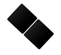 KALLORY Paneles Reflectantes Acrílicos Negros 20X20 CM 2 Unidades para Fotografía de Mesa, Tablero de Fondo Doble Cara para Exhibición y Fotografía de Objetos Pequeños