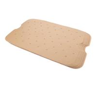 KALLORY Papel Desechable Perforado para Freidora de Aire, 100 Hojas Marrón, Resistente a Altas Temperaturas y No Absorbente, Adecuado para Hornear y Cocinar Alimentos