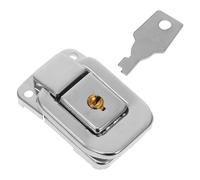 KALLORY Pestillo de Palanca Metálico Compacto para Maletas Llave, Diseño Resistente para Equipaje y Uso en Viaje, 1 Unidad Práctica y Segura