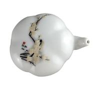 KALLORY Recipiente de Agua de Porcelana para Caligrafía y Pintura Japonesa, Cuentagotas y Soporte para Pincel, Adecuado para Técnicas de Sumi-E y Práctica Artística Varios estilos