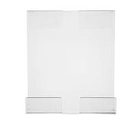 KALLORY Soporte de Compatibilidad y Optimización de Acrílico Transparente para Bicicleta Estática de Ejercicio y Entrenamiento