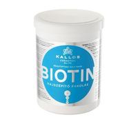 Kallos Cosmetics KJMN Maschera Capelli Rigenerante alla Biotina per Capelli Sottili e Fragili, Aiuta a Ridurre la Rottura, Rinforzare le Ciglia, Attivare i Follicoli e Migliorare la Forza, lo Spessore