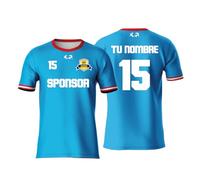 KALLPA Sport Camiseta de fútbol Personalizada. Niños y Adultos. 100% sublimación. Solo Camiseta. Personaliza con tu Nombre, Escudo, número y Sponsor. Varios Modelos. (Modelo 14)