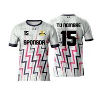 KALLPA Sport Camiseta de fútbol Personalizada. Niños y Adultos. 100% sublimación. Solo Camiseta. Personaliza con tu Nombre, Escudo, número y Sponsor. Varios Modelos. (Modelo 22)