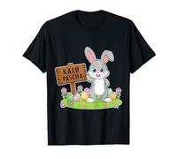 Kalo Pascha Pascua Griega Ortodoxa Pascua Conejito Griego Camiseta