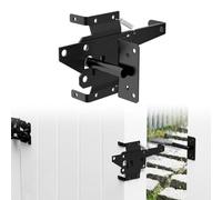 Kalokairi Bisagras de hierro para valla de jardín con accesorios completos para patios, gallineros y corrales para mascotas, fácil instalación