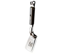 Kalokairi Clip de carne con hebilla deslizante para abrazadera de acero inoxidable para pan, carne, barbacoa, cocina, cocina, 29 x 6,5 cm, negro y gris
