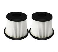 Kalokairi Filtros de repuesto para aspiradora Cecotec ThunderBrush 650 para aspiradora Conga con 2 filtros cilíndricos