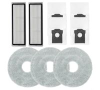 Kalokairi Kits de repuesto para Cecotec para Conga X100 para aspiradora X-Treme con filtro de trapeador y bolsas de polvo (A)