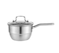 Kalokairi Olla de vapor de acero inoxidable, doble capa con estante para huevos, estufa de inducción/gas/halógena, base de 3 capas, acabado espejo, incluye tapa de vapor y cubierta