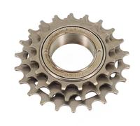 Kalokairi Rueda libre de 3 velocidades para bicicleta, 16T, 19T, 22T, rueda de inercia para bicicleta, acabado amarillento