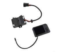 Kalokairi Tablero de control del calentador de estacionamiento diesel 5KW con monitor LCD retroiluminado Control remoto Soporte de voltaje dual (5KW)