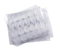 Kalolary Adhesivo de Pegamento Uñas Doble Cara,Cinta de Gel Transparente Flexible Doble Cara Pegamento Falsas Uñas Adhesivas DIY Decoración Uñas Manicura (10 Hojas)