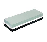 Kalolary Piedra afiladora de cuchillos de doble cara con base de silicona para cocina, agua húmeda, afilador de cuchillos para tijeras, caza, cuchillos de bolsillo, cuchillas, herramientas de afilador