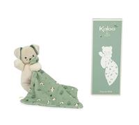 Kaloo - Carré Douceur - Doudou Perro Verde - Peluche Bebé - Cuadrado 18 x 18 cm Verde - Materiales Ecorresponsables - Caja Regalo FSC - Desde el Nacimiento, K226001