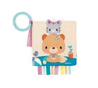 KALOO - Choo - Libro de Estímulo de Tela para Bebés - Choo en Casa - Estimulación Sensorial - Material Muy Suave - 14 x 14 cm - Desde el Nacimiento, K971801