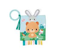 KALOO - Choo - Libro de Estímulo de Tela para Bebés - Choo en la Granja - Estimulación Sensorial - Material Muy Suave - 14 x 14 cm - Desde el Nacimiento, K971800