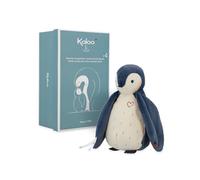 Kaloo - Complices - Doudou Ruido Blanco bebé y grabadora de Voz - Pingüino Azul - 25 cm - Desde el Nacimiento, K212001