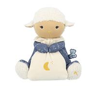 KALOO - Doux Sommeil - Luz de Noche Oveja Portátil - Peluche Lamparita para Dormir al Bebé - Caja Extraíble y Recargable con USB - 20 cm - Desde el Nacimiento, K221006