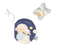 KALOO - Doux Sommeil - Mi Libro Ilustrado Bebé - Libro Tela + Mini Doudou Oveja - para Irse a Dormir - Contar un Cuento - 17 cm - Desde el Nacimiento, K221000