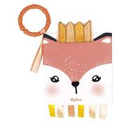 Kaloo K962782 weiches Aktivitätsbuch für Babys „The Angry Fox“ Wütender Fuchs