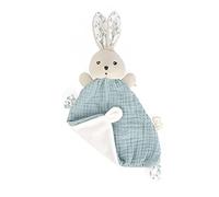 Kaloo Doudou Conejo K'Doux Palomas Tela suave 20 cm Azul celeste Desde el nacimiento