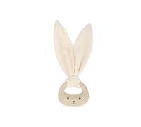KALOO - Lapinoo - Anillo Mordedor Bebé - Color Crema - Anilla Conejo - Sin PVC Ni BPA - Textura Doble - Accesorio Bebé - Desde el Nacimiento, K218010