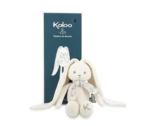 Kaloo Peluche Conejo Lapinoo – Pana aterciopelada, muy suave – 35 cm, Crema, Caja regalo
