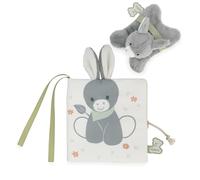 KALOO - Libro Imaginario - Animales de la Granja + Mini Peluche - Libro de Descubrimiento Visual - Multicolor - 14cm - Desde el Nacimiento - K224011