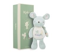 Kaloo Peluche con Sonido de ratón - con Timbre Integrado - Timbre - 28 cm - Materiales reciclados - Compañero de Peluche y Juegos Desde el Nacimiento - K210008