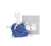 KALOO Plume-Doudou Conejo 20 cm, Color Azul (Juratoys K969979)