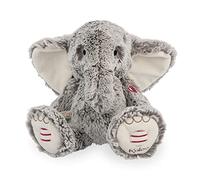Kaloo - Rouge, Elefante Noa Gris de Peluche Prestige Musical 31 cm, Peluche de Pelo Suave, Melodía Relajante California Dreamin, Patas Lastradas, Desde el Nacimiento, K223003