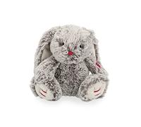 Kaloo - Rouge Kaloo - Conejo Léo Gris de Peluche Prestige 24 cm, Suave Peluche Pequeño de Pelaje Sedoso, Dudú Conejo Orejas Grandes, Desde el Nacimiento, K223002