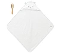 Kaloo - Set de baño para bebés - Capa de 75 cm de bambú absorbente y cepillo de masaje - Regalo de nacimiento para niño/niña - K211008