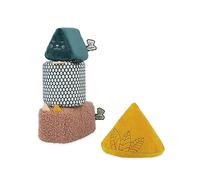 KALOO - Stimuli - 4 Formas Sonoras Evolutivas - Accesorios de Bebé - Juego de Apilar - Estímulo Auditivo y Agarre - Desde el Nacimiento, K227002