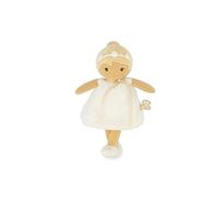 Kaloo - Tendresse - Mi primera muñeca de tela Daphné - Muñeca de trapo de 25 cm - Vestido de organza con lunares - Bonita caja de regalo - Cinta personalizable - Desde el nacimiento, K200021