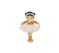 Kaloo - Tendresse - Mi primera muñeca de tela Eloïse - Muñeca de trapo de 25 cm - Vestido de terciopelo acanalado y muselina - Bonita caja de regalo - Cinta personalizable - Desde el nacimiento