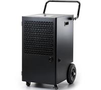 Kalopsia Deshumidificador con Bomba y Drenaje Continuo: Gran Capacidad 90L Día Control Automático de Humedad Profesional Eléctrico para Garaje Comercial Trastero y Espacios Grandes