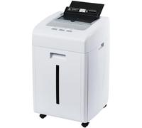 Kalopsia Destructora de Papel Profesional: 200 Hojas Destructora Automatica 60Min Trituradora de Papel Microcorte Seguridad P5 Tarjeta de Crédito/CD/Grapa Destructora Papel Oficina Casa con Cubo 35L